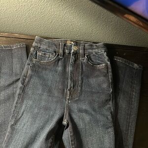 7 for All Mankind ultra high rise skinny jeans